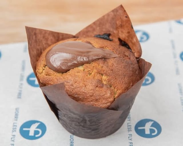 Banana Nutella Muffin.