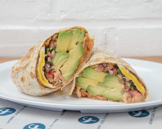 Baja Burrito.